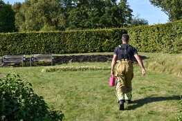 Opnieuw mogelijke brandstichting op begraafplaats Zuid-Scharwoude, politie doet onderzoek