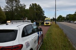 Voetganger gewond na aanrijding met fietser
