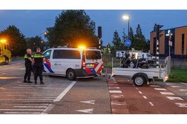 Botsing tussen auto en scooter in Heerhugowaard