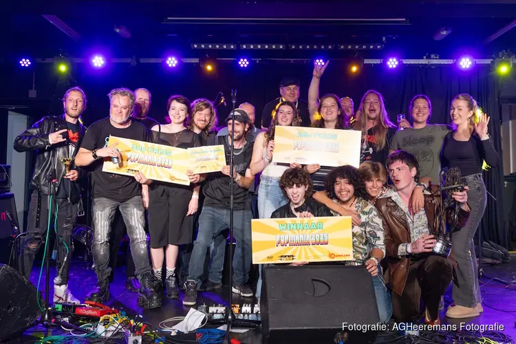 The Wildfires winnen Popmania, Decode en Rabauw op plek 2 en 3