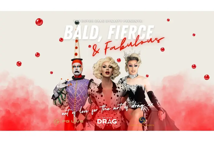 Bald, Fierce & Fabulous verovert Noord-Holland: Spectaculaire dragshow krijgt vast thuis in FG Live