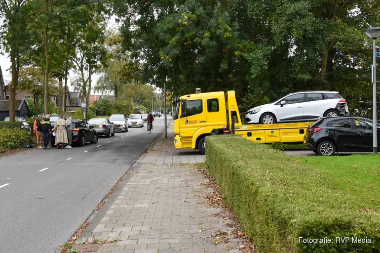 Meerdere voertuigen botsen tegen elkaar in Langedijk