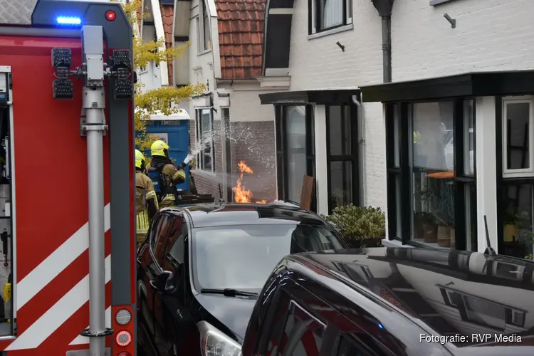Gaslekkage komt tot ontbranding bij werkzaamheden in Noord-Scharwoude