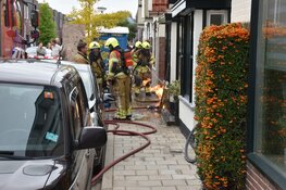 Gaslekkage komt tot ontbranding bij werkzaamheden in Noord-Scharwoude