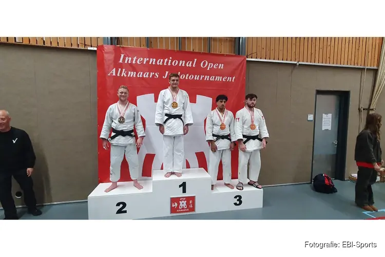 Twee prijzen voor EBI-Sports op Internationale Open Alkmaarse Judokampioenschappen