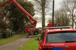 Schoorsteenbrand aan Rustenburgerweg in Heerhugowaard