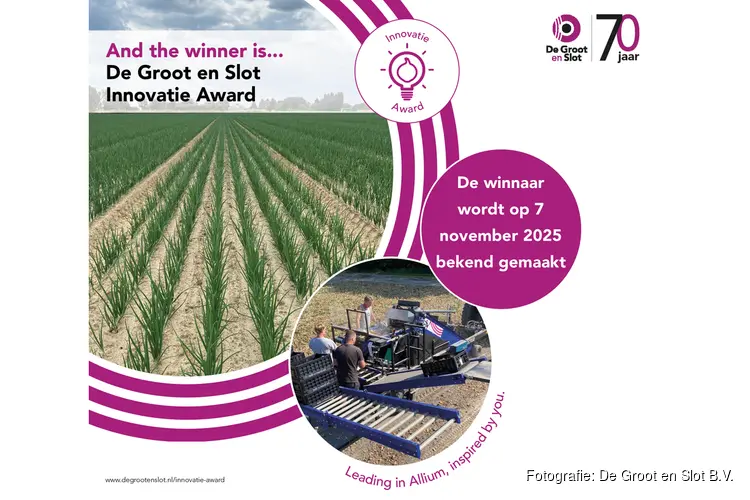 Drie innovaties strijden om eerste Innovatie Award van De Groot en Slot