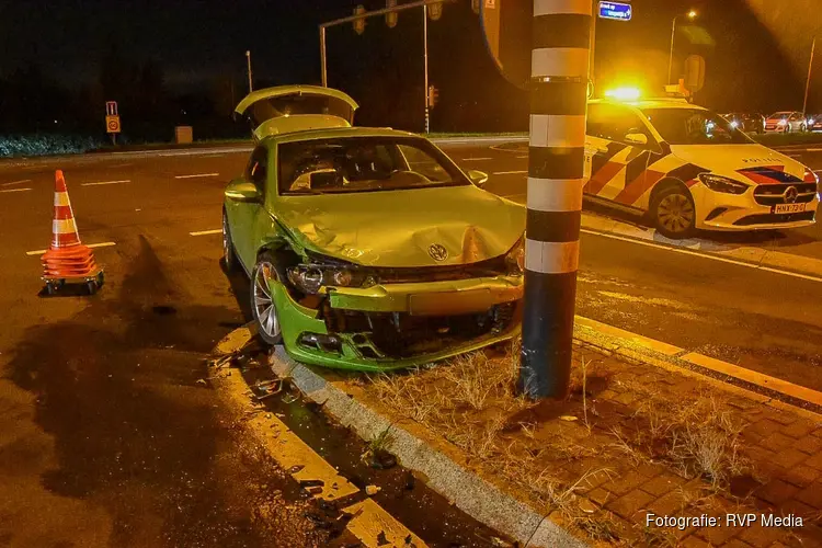Ongeval met veel schade op N508