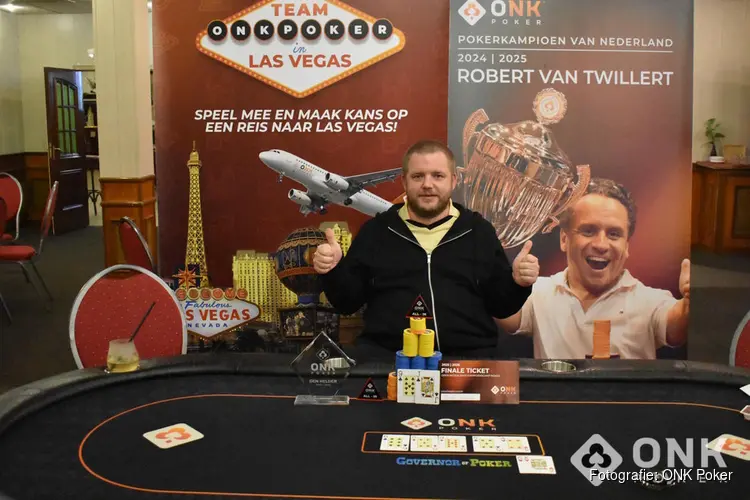 Djordy Broersma uit Heerhugowaard kwalificeert zich voor de finale ONK!