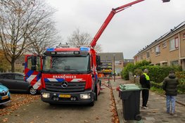 Forse rookontwikkeling bij brand op zolder in Heerhugowaard