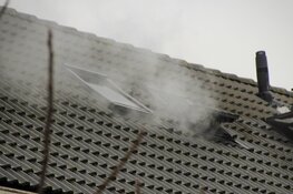 Forse rookontwikkeling bij brand op zolder in Heerhugowaard