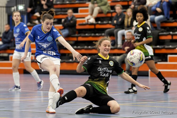 FC Marlène VR1 maakt ruime achterstand tegen Futsal Haaglanden ongedaan, maar kan winst niet over de streep trekken