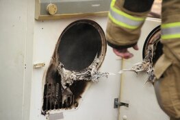 Bewoners gecontroleerd na brand in wasdroger in Heerhugowaard