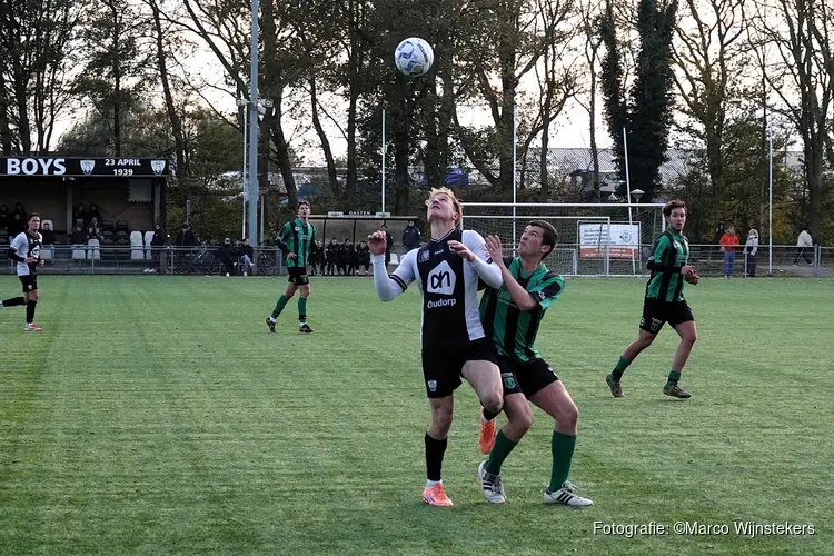 Niels de Wit beslist derby Vrone-Kolping Boys in Oudorps voordeel