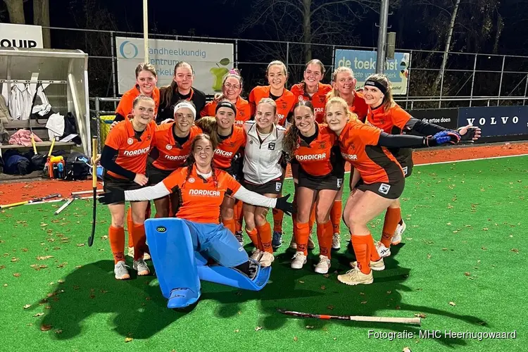 MHC Heerhugowaard sluit eerste helft veldcompetitie af met klinkende zege in Hilversum