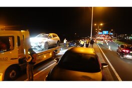 Meerdere gewonden bij kettingbotsing op N242