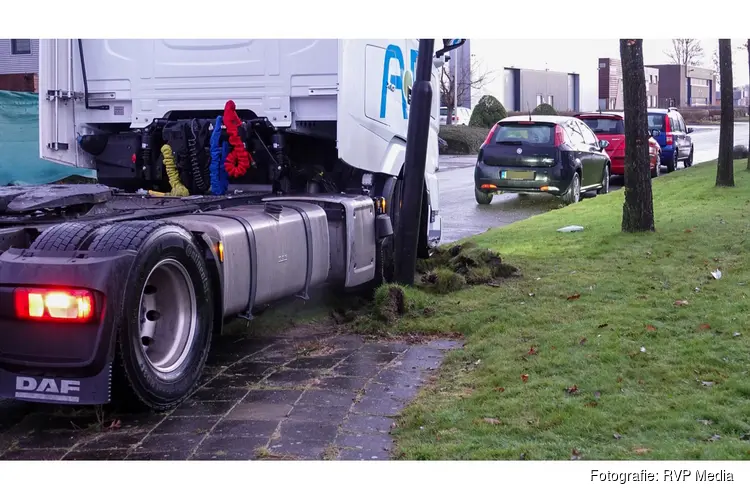 Veel ongemak op Heerhugowaardse wegen wegens gladheid