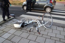Fietser gewond na aanrijding met auto in Heerhugowaard