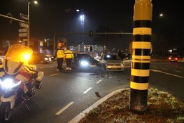 Flinke schade na ongeval op Westtangent