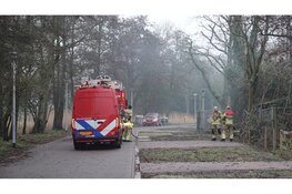 Brand in houten opslag in Sint Pancras