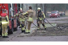 Brand in houten opslag in Sint Pancras