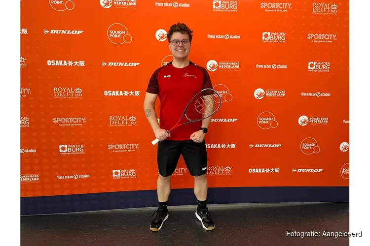 Rick Voogd van Sportcentrum Langedijk derde op NK Squash