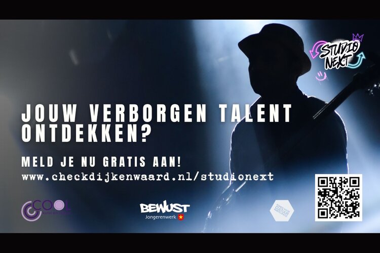 Meld je aan voor ‘Studio Next’: hét project voor jongeren!