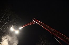 Flinke rookontwikkeling bij zolderbrand in woning Heerhugowaard