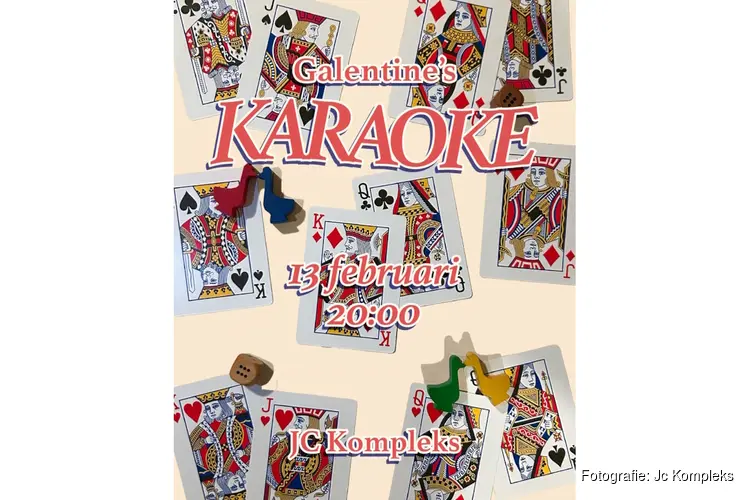 Vrijdag 13 Februari: Galentine's Karaoke in Jc Kompleks