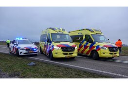 Persoon overleden na frontale botsing op N242
