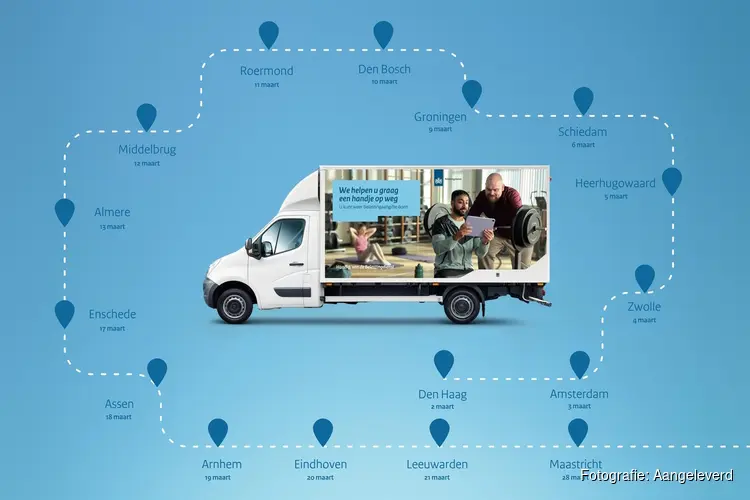 De Belastingdienst-bus staat binnenkort in Heerhugowaard