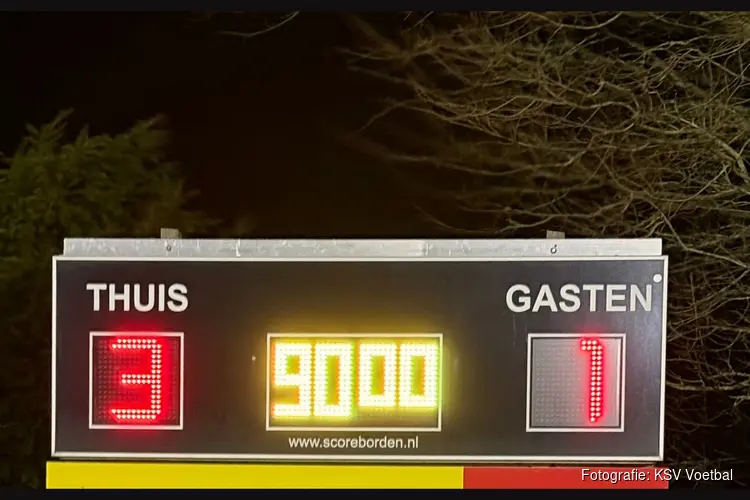 KSV verliest inhaalduel bij Strandvogels