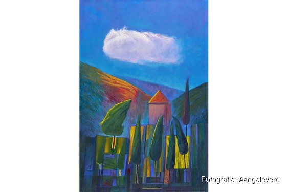 Zondag 8 maart opent de expositie ‘MYSTERIES OF WATER’ bij Aurora Art te Zuid-Scharwoude, met schilderijen van de Libanese kunstenaar Abousleiman