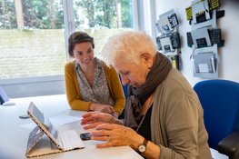 Als zien een probleem wordt; Informatieve bijeenkomst door Suzanne Bergman van Koninklijke Visio