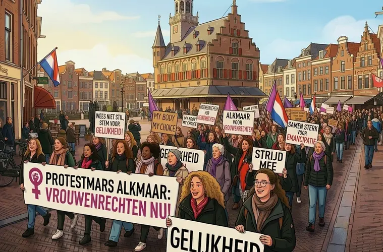 Internationale Vrouwendag in Alkmaar