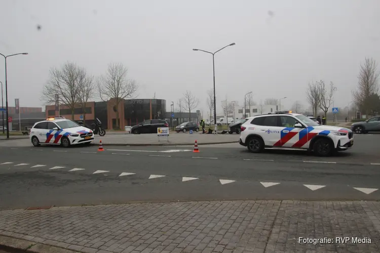 Forse schade na ongeval op Westtangent in Heerhugowaard