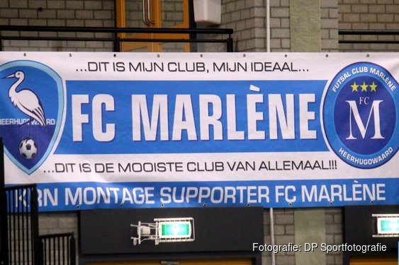 Heren en vrouwen FC Marlène pakken volle buit