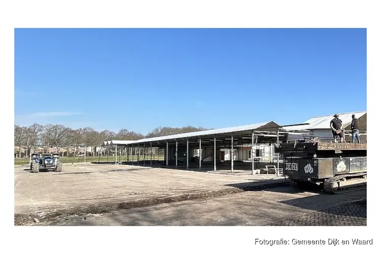 Kassencomplex van voormalig tuincentrum Potjesdam hergebruikt