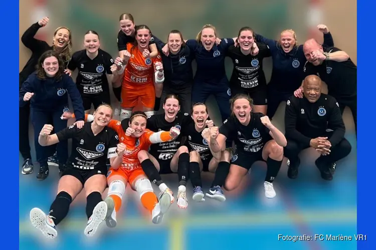 FC Marlène VR1 opnieuw naar finale Futsal Cup na ware thriller in Groningen