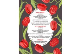 Paasmenu bij Stroming