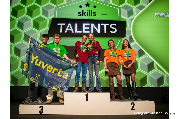 Gouden regen aan medailles voor Vonk en Talland