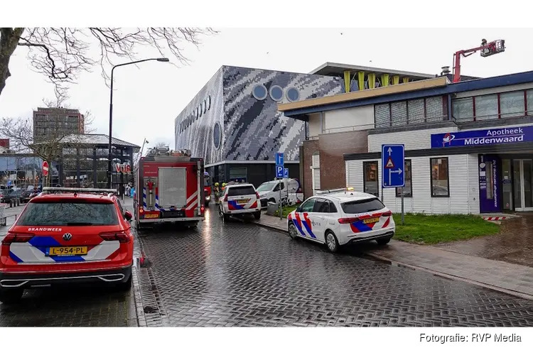 Brand in afzuiginstallatie van kunst en cultuur centrum