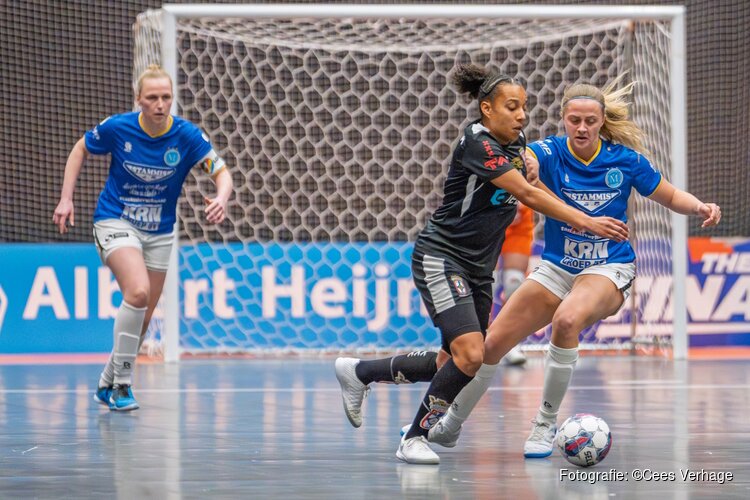 FC Marlène VR1 moet KNVB Futsal Cup weer aan Os Lusitanos laten