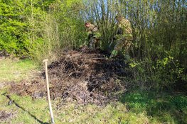 Opnieuw brand in park 't Waarderhout in Heerhugowaard