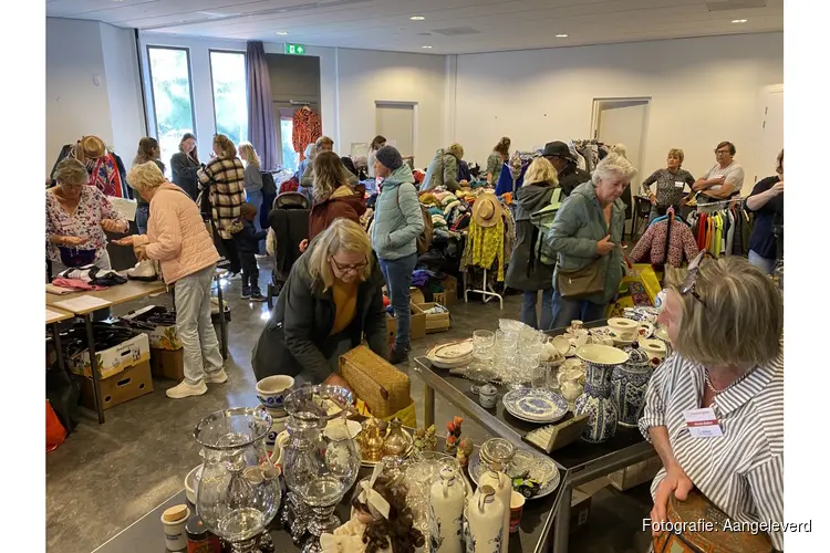 Jubileumeditie rommelmarkt Ontmoetingskerk Heerhugowaard viert 50 jaar traditie