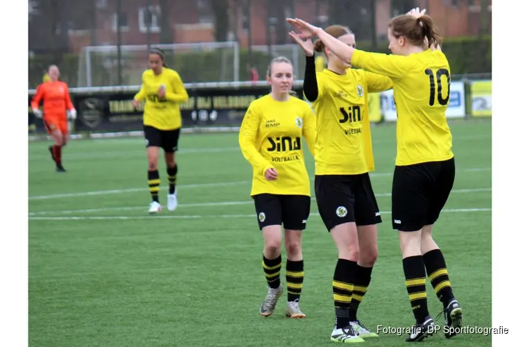 Reiger Boys VR1 klopt concurrent in doelpuntrijk duel