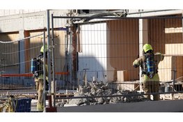 Brand bij nieuwbouwpand in Heerhugowaard