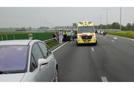 Gewonde en veel schade bij ongeval op N242