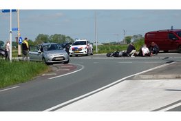 Motorrijder gewond na ongeval op rotonde N194 bij Heerhugowaard