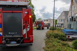 Brand in woning Heerhugowaard, brandweer verricht sloopwerkzaamheden